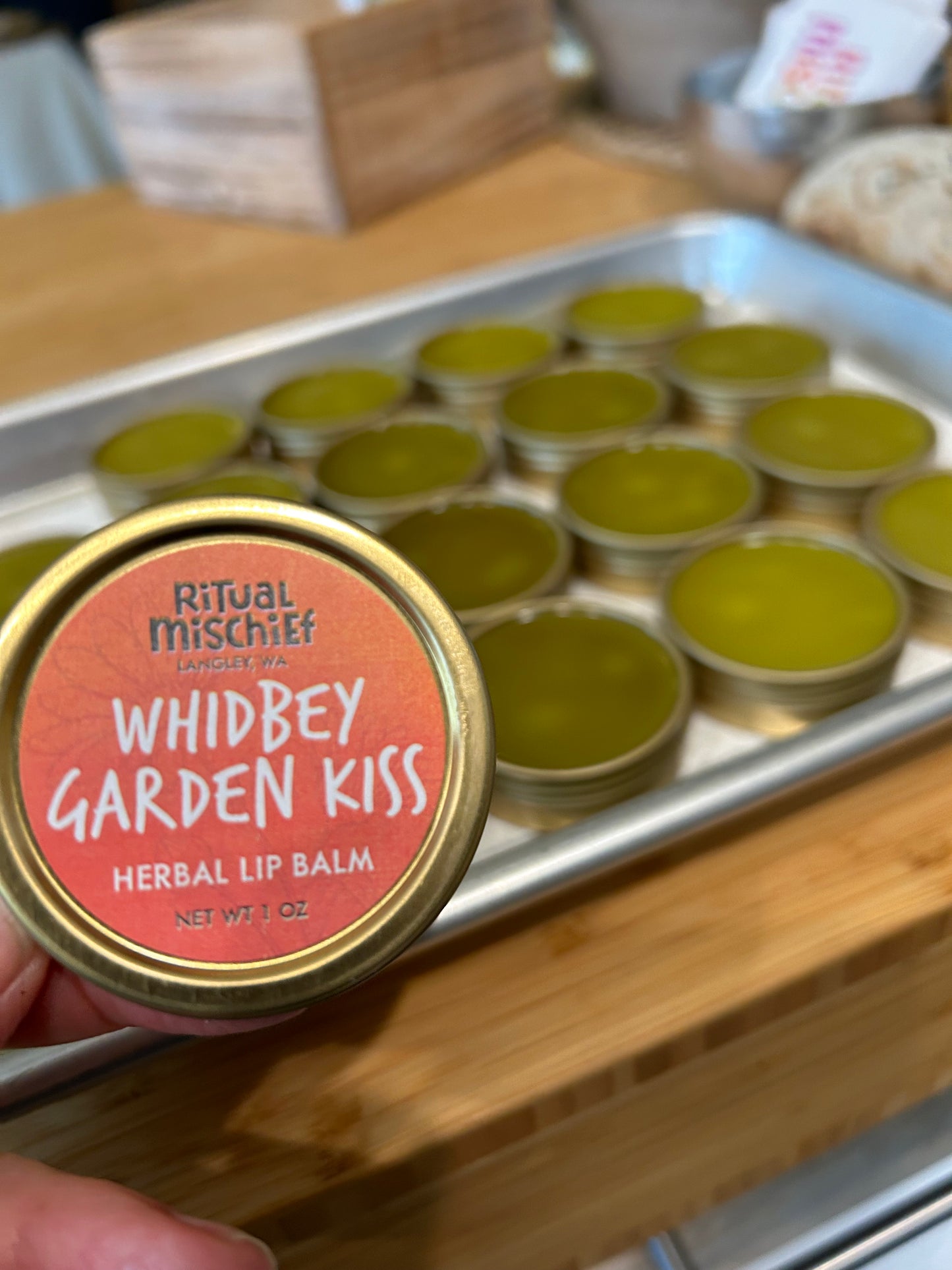 Whidbey Garden Kiss lip balm