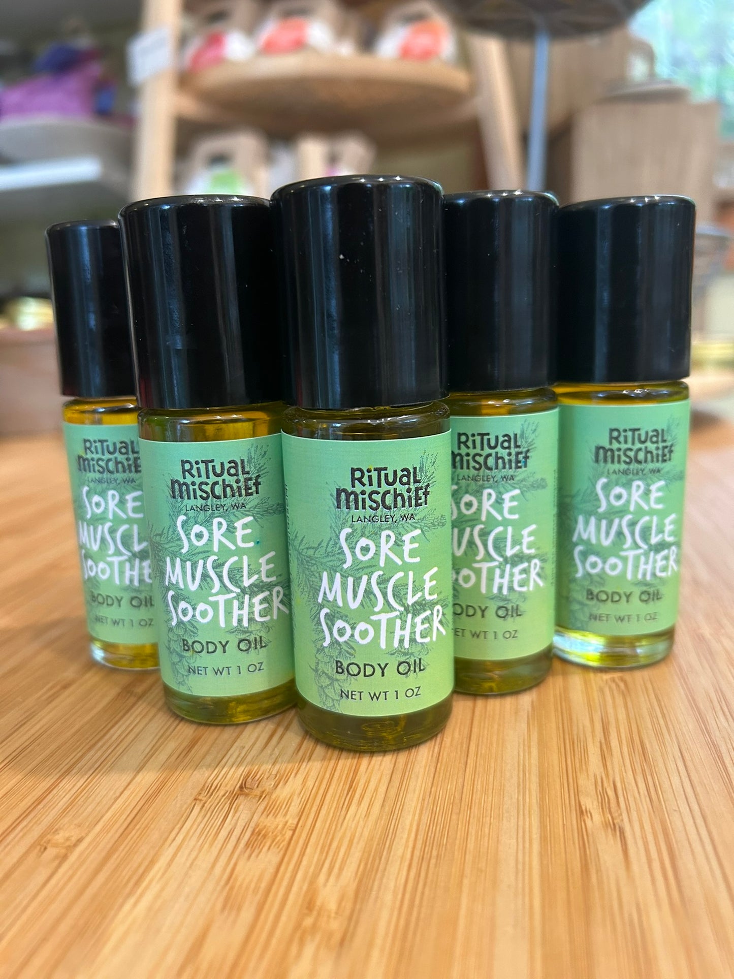 Sore Muscle Soother body oil