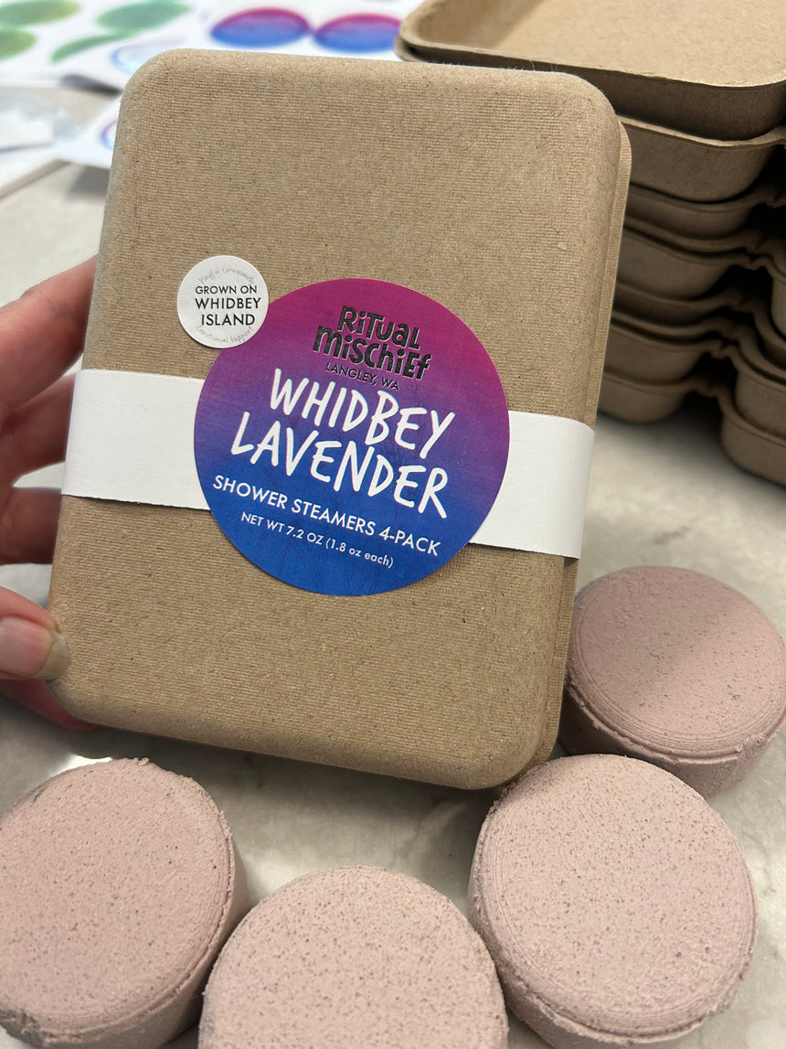 Whidbey Lavender shower steamers