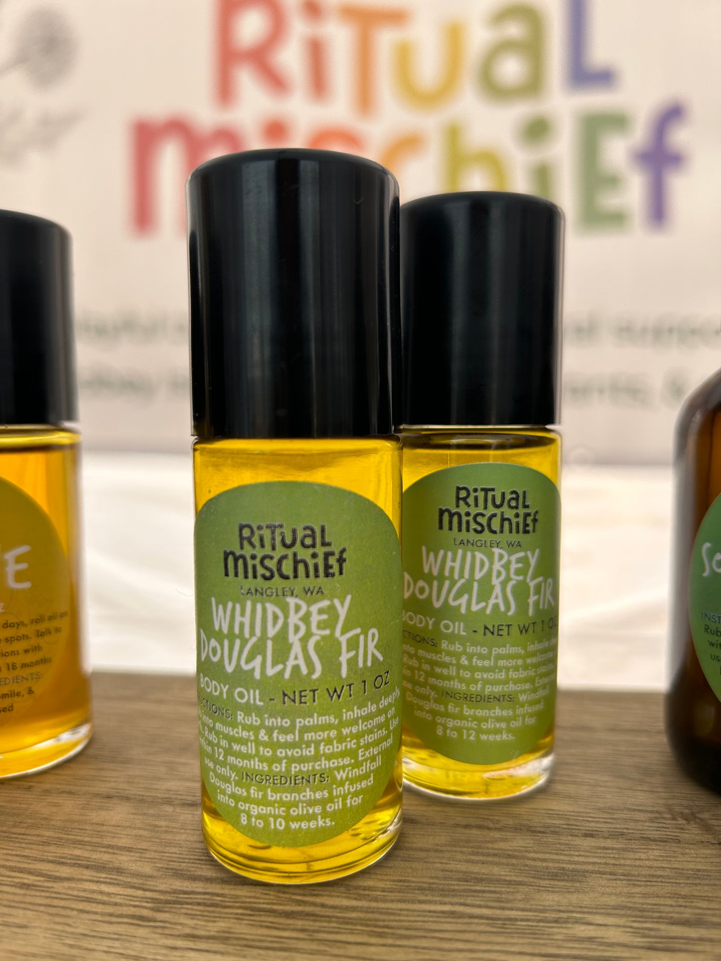 Whidbey Douglas Fir body oil