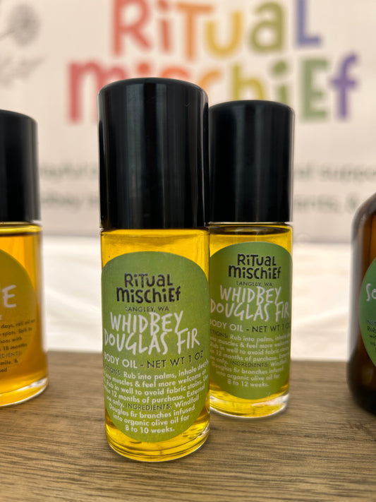 Whidbey Douglas Fir body oil