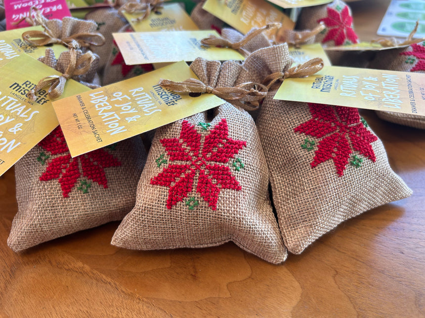 Rituals of Joy & Liberation celebration and drawer sachets