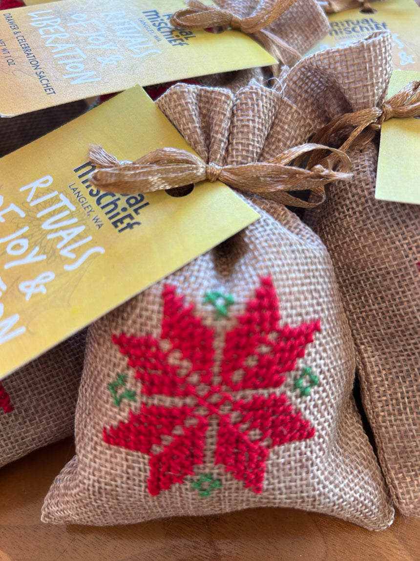 Rituals of Joy & Liberation celebration and drawer sachets