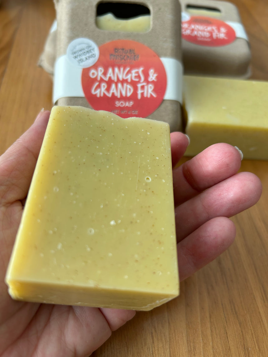 Oranges & Grand Fir soap