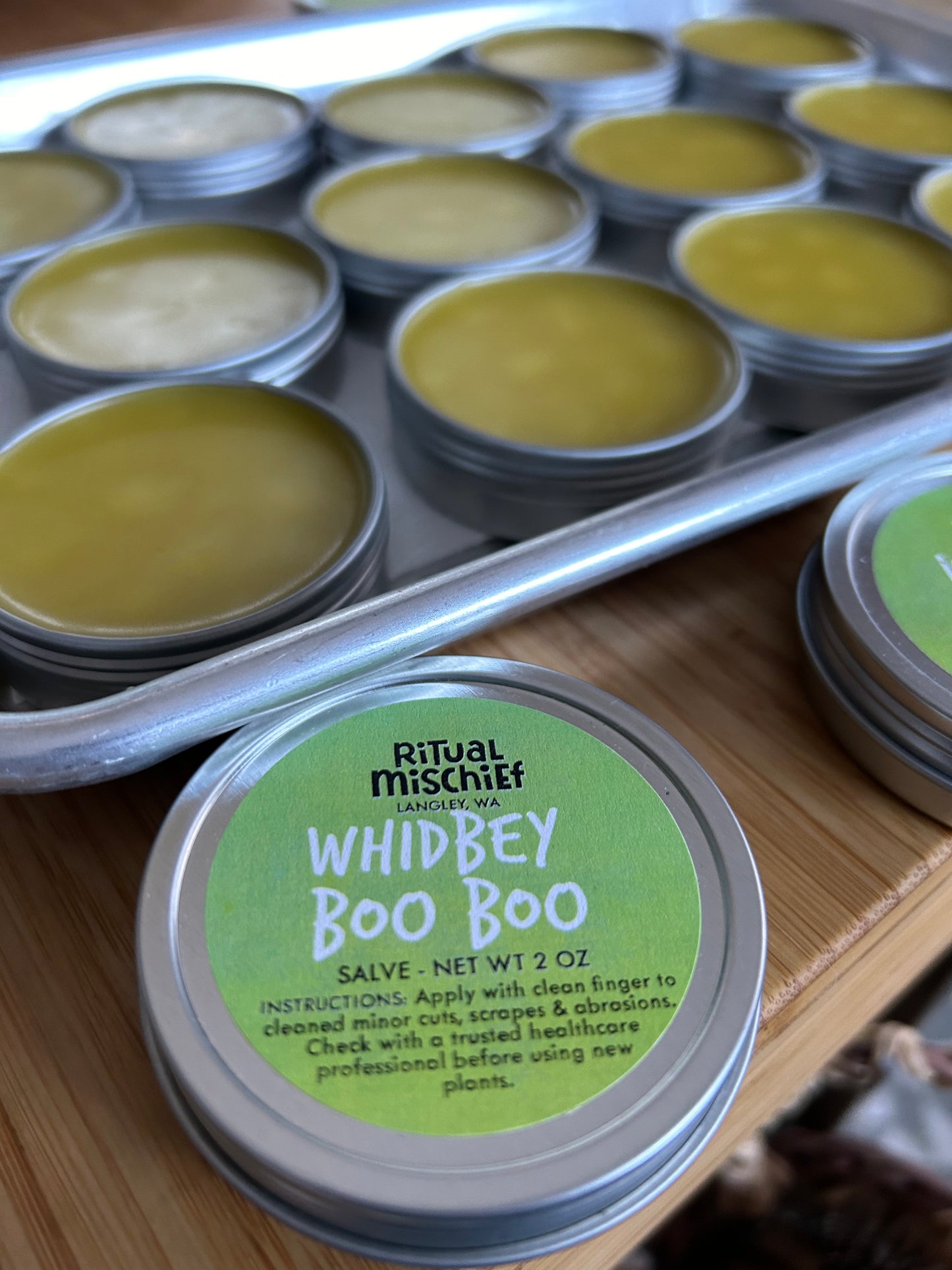 Whidbey Boo Boo salve