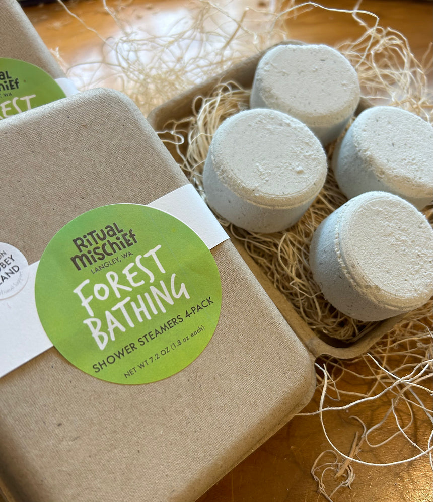 Forest Bathing shower steamers