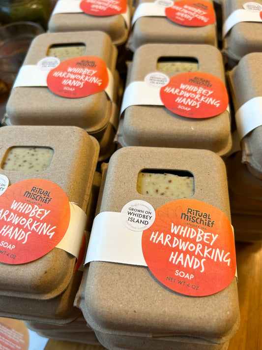 Whidbey Hardworking Hands hand soap