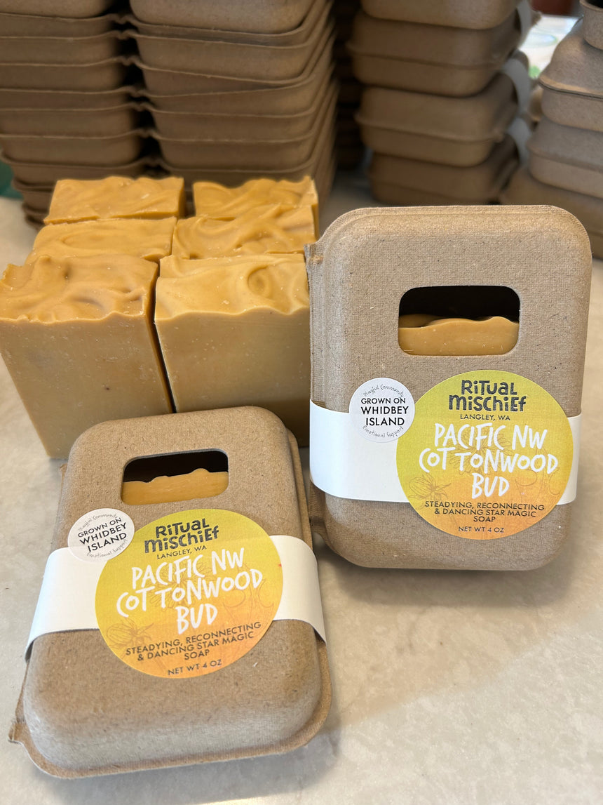 Pacific NW Cottonwood Bud soap