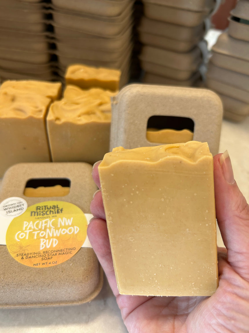 Pacific NW Cottonwood Bud soap