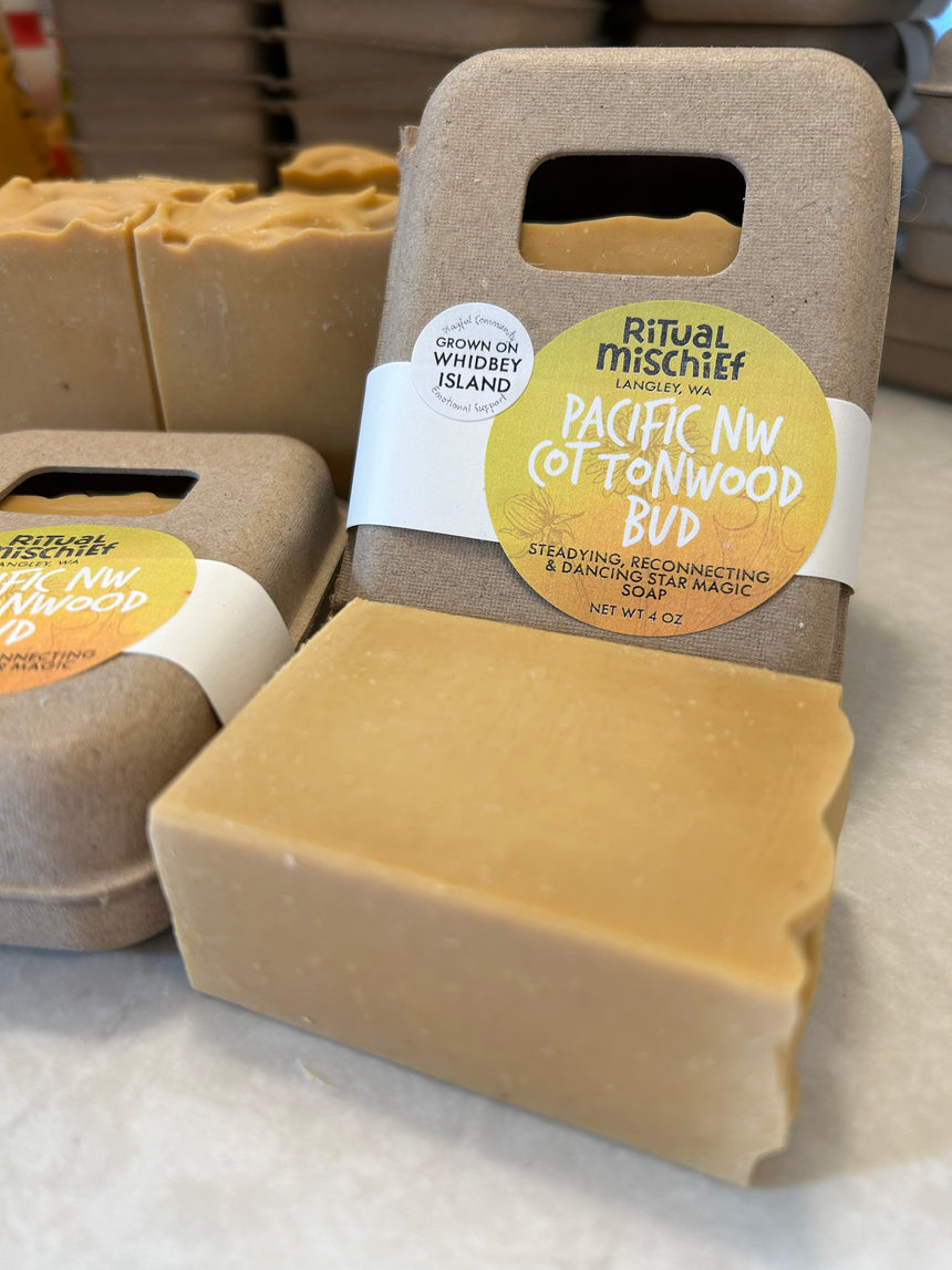 Pacific NW Cottonwood Bud soap