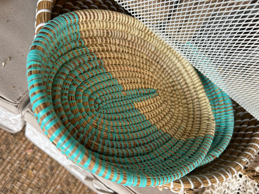 Handwoven baskets