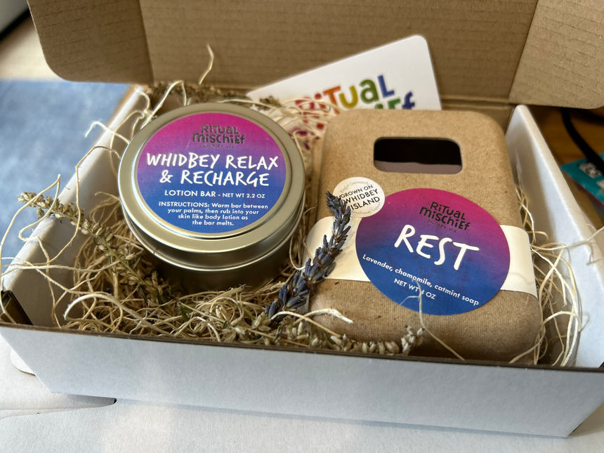 Rest, Relax & Recharge gift set