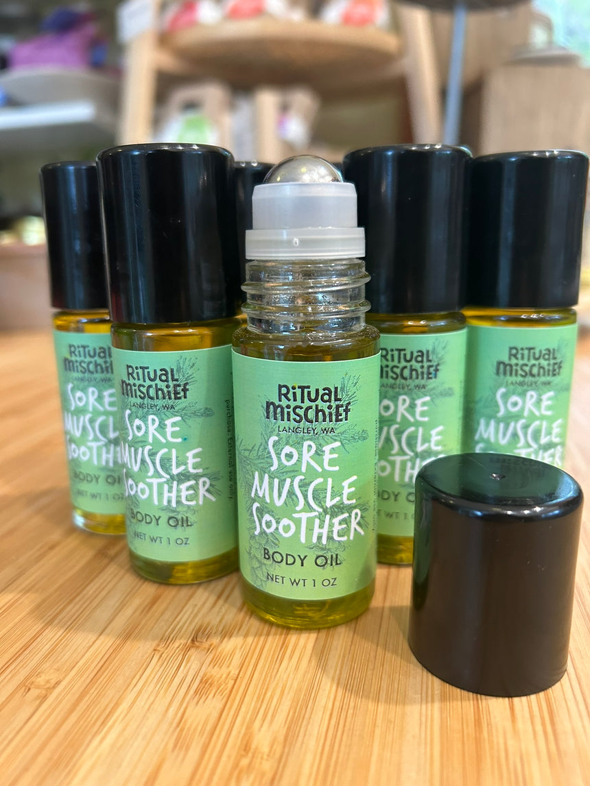 Sore Muscle Soother body oil