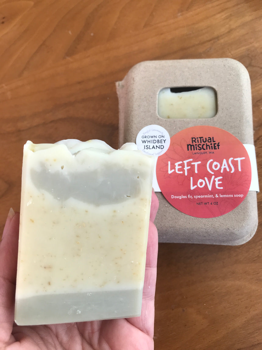 Left Coast Love soap