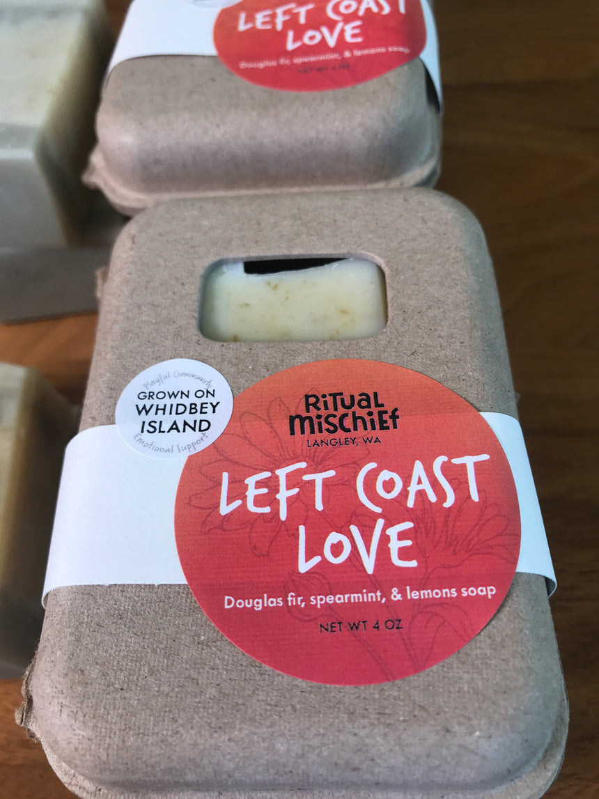 Left Coast Love soap