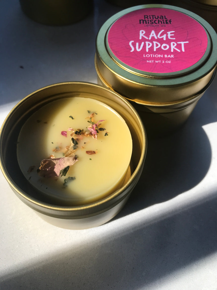 Rage Support lotion bar