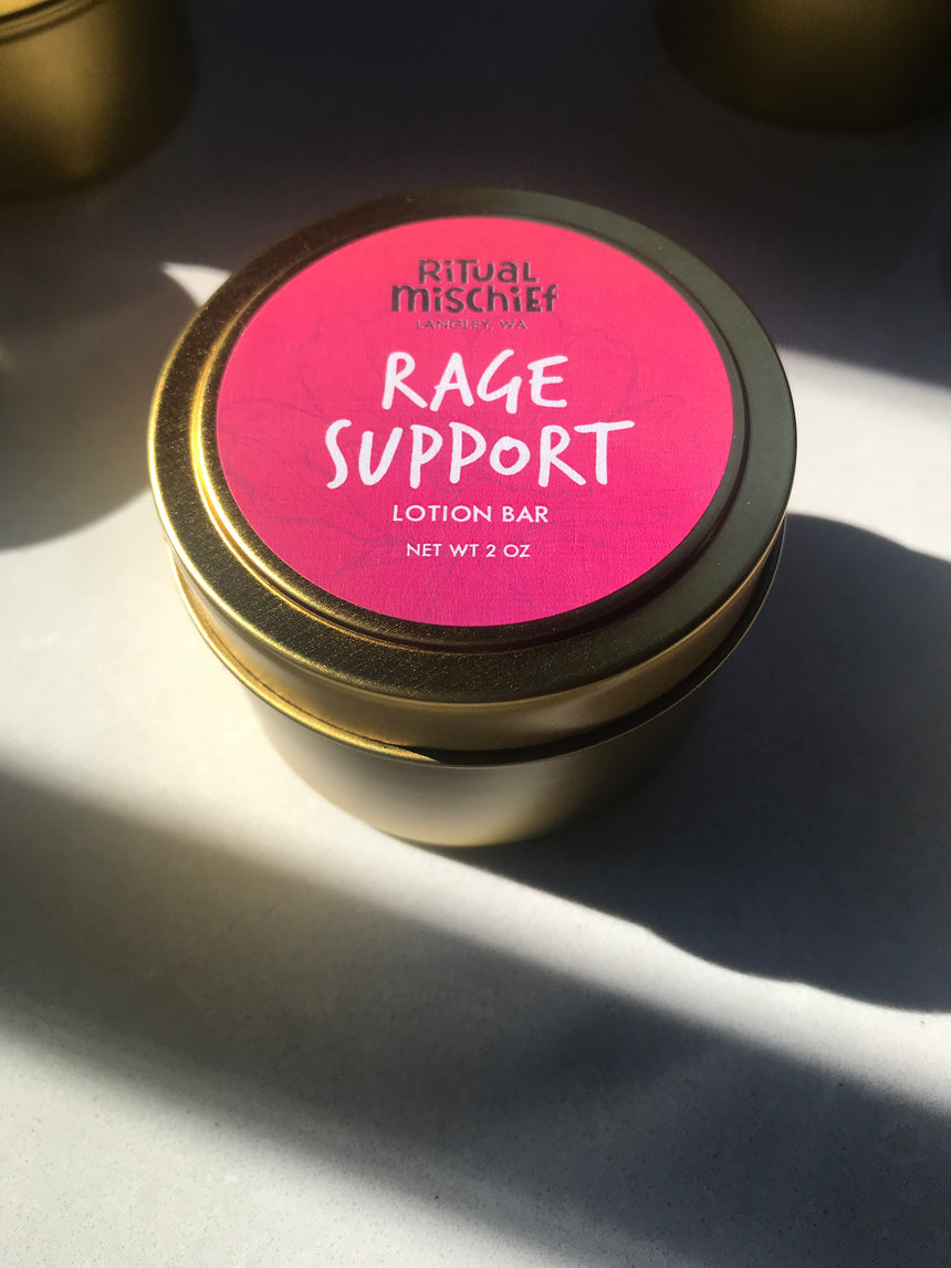 Rage Support lotion bar