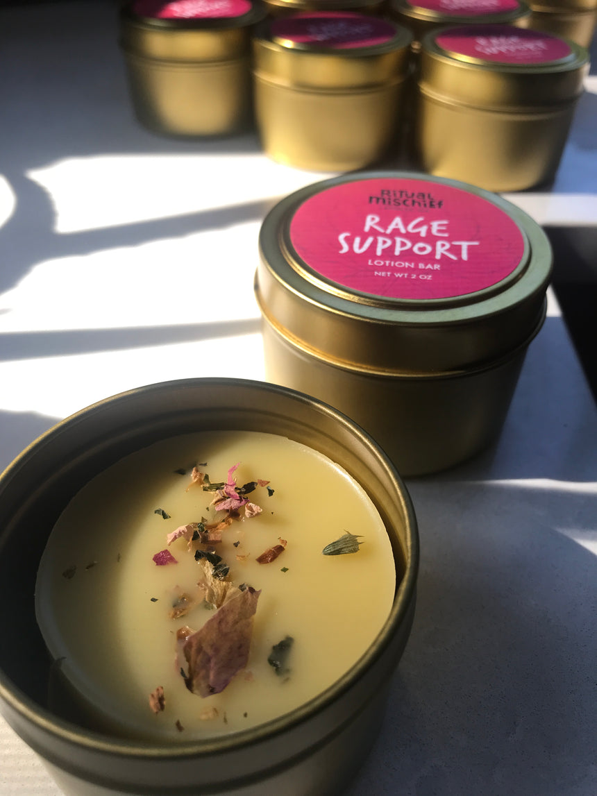 Rage Support lotion bar