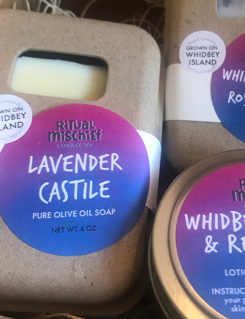 Castile Soaps gift set (supports 3 local families)