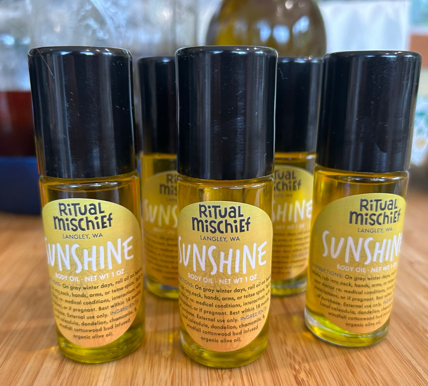 Sunshine body oil