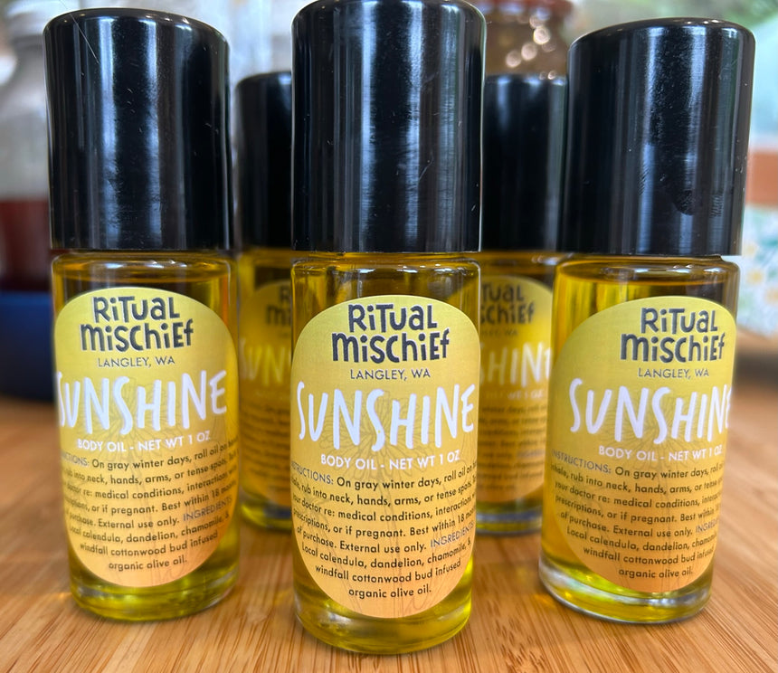 Sunshine body oil