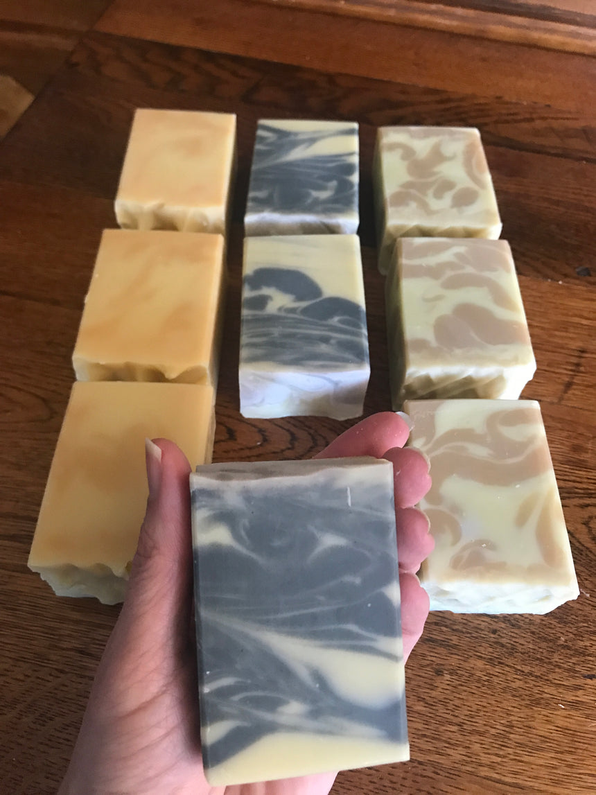 Whidbey Lavender Rosemary Mint shampoo bar