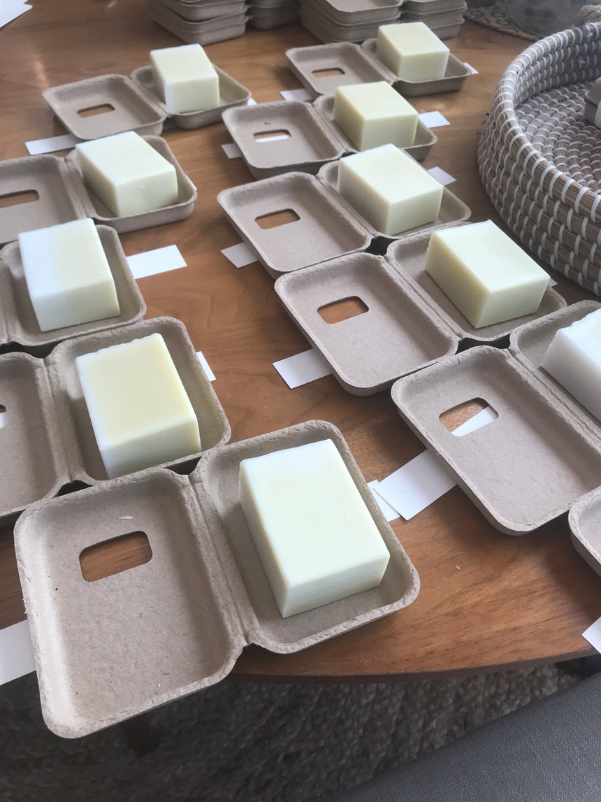Whidbey Chamomile Mint dog shampoo bar