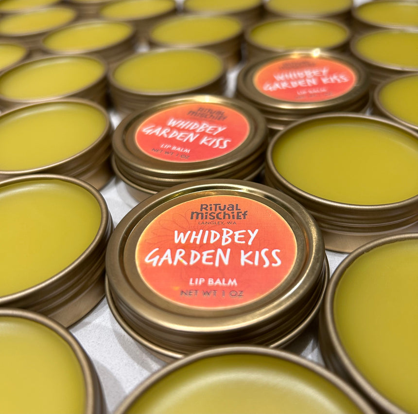 Whidbey Garden Kiss lip balm