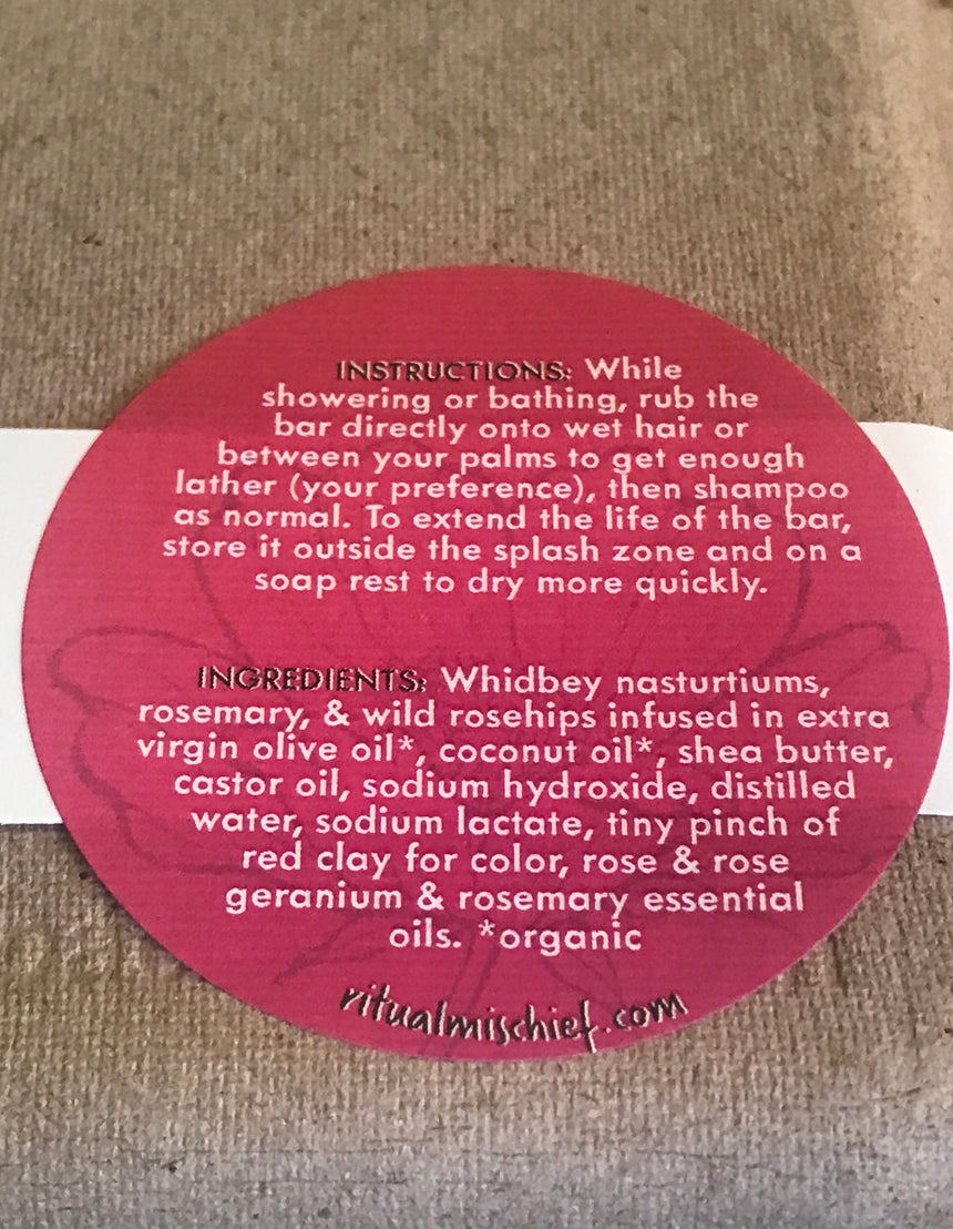 The Radiance of Playful People shampoo bar