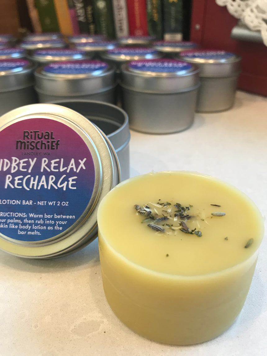 Relax & Recharge lotion bar