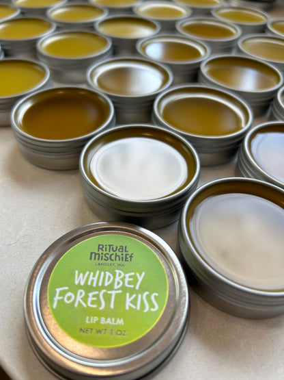 Whidbey Forest Kiss lip balm