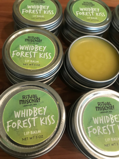 Whidbey Forest Kiss lip balm