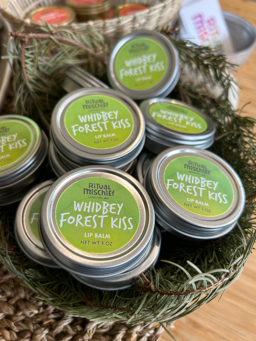 Whidbey Forest Kiss lip balm
